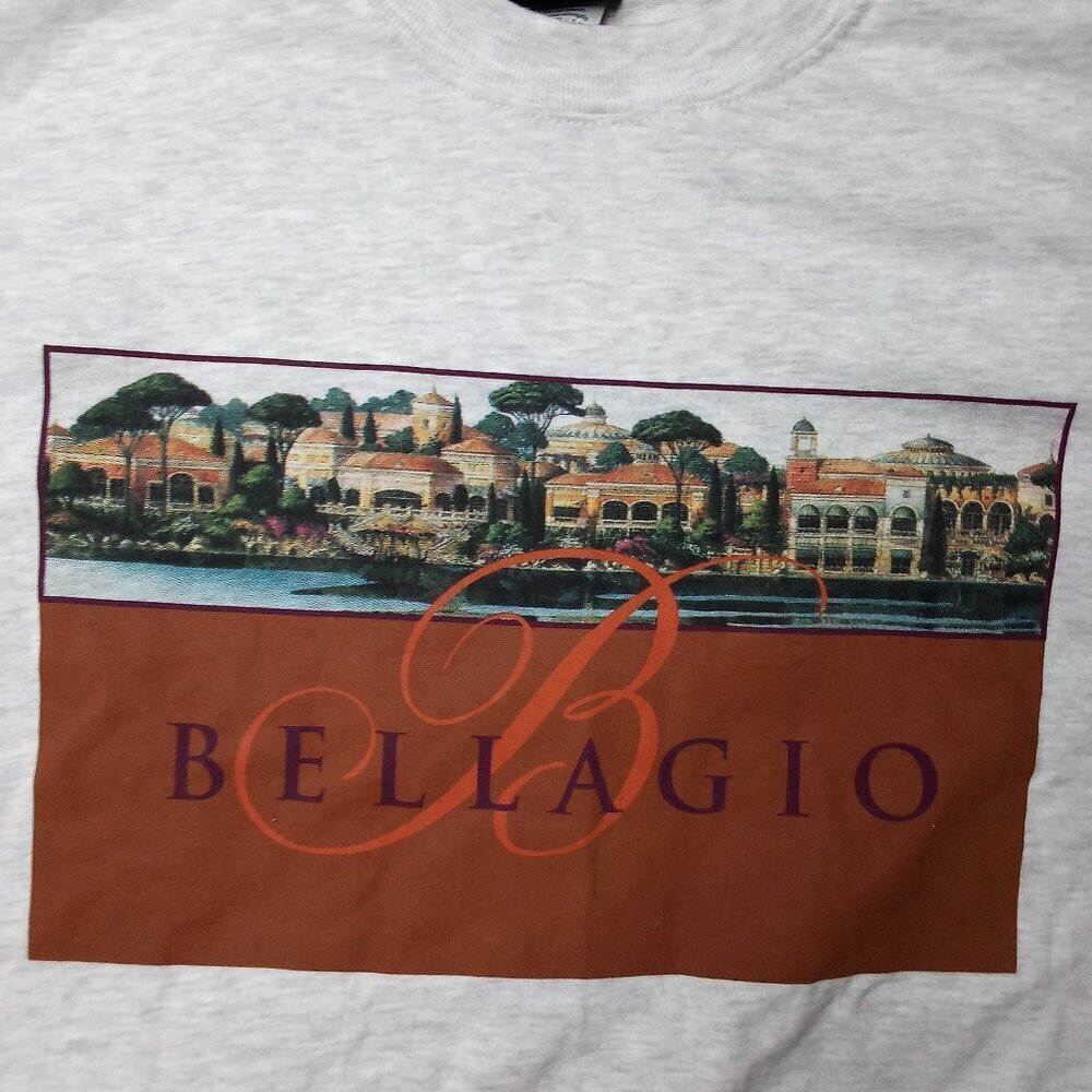 Deadstock Vintage Italy Hotel Bellagio Las Vegas T-Shirt